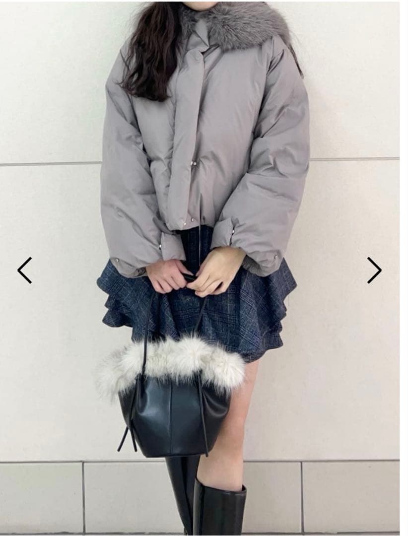 完売Sサイズ♥️新作新品✨SNIDEL レイヤードフリルミニスカショーパン