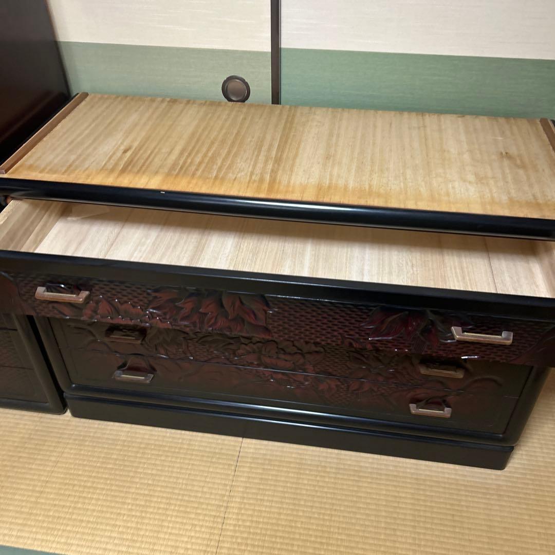 【鎌倉彫】箪笥　ダンス