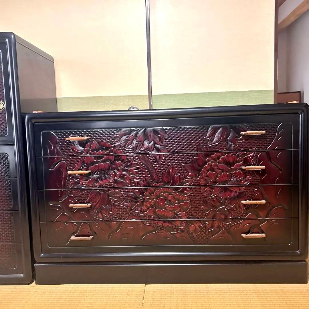 【鎌倉彫】箪笥　ダンス