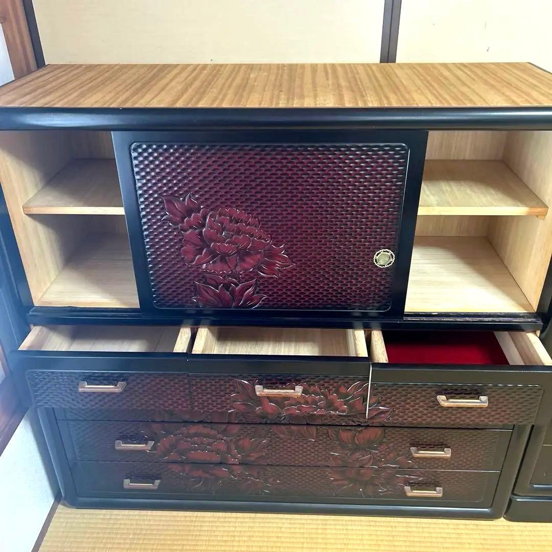 【鎌倉彫】箪笥　ダンス