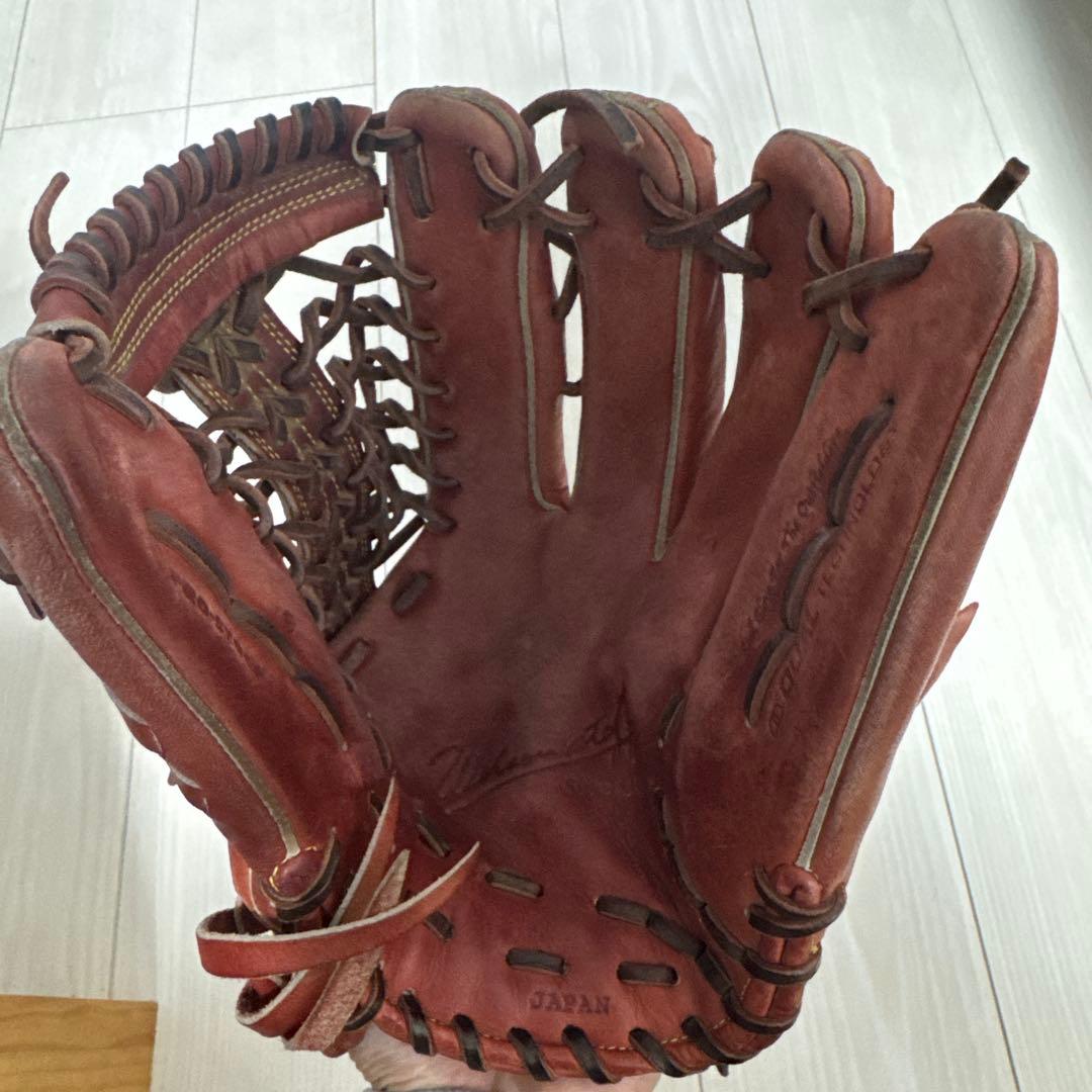 Wilson 硬式グローブ ブラウン