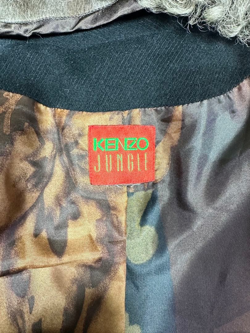 KENZO JUNGLE 高田賢三 ヴィンテージ レディース ロングコート