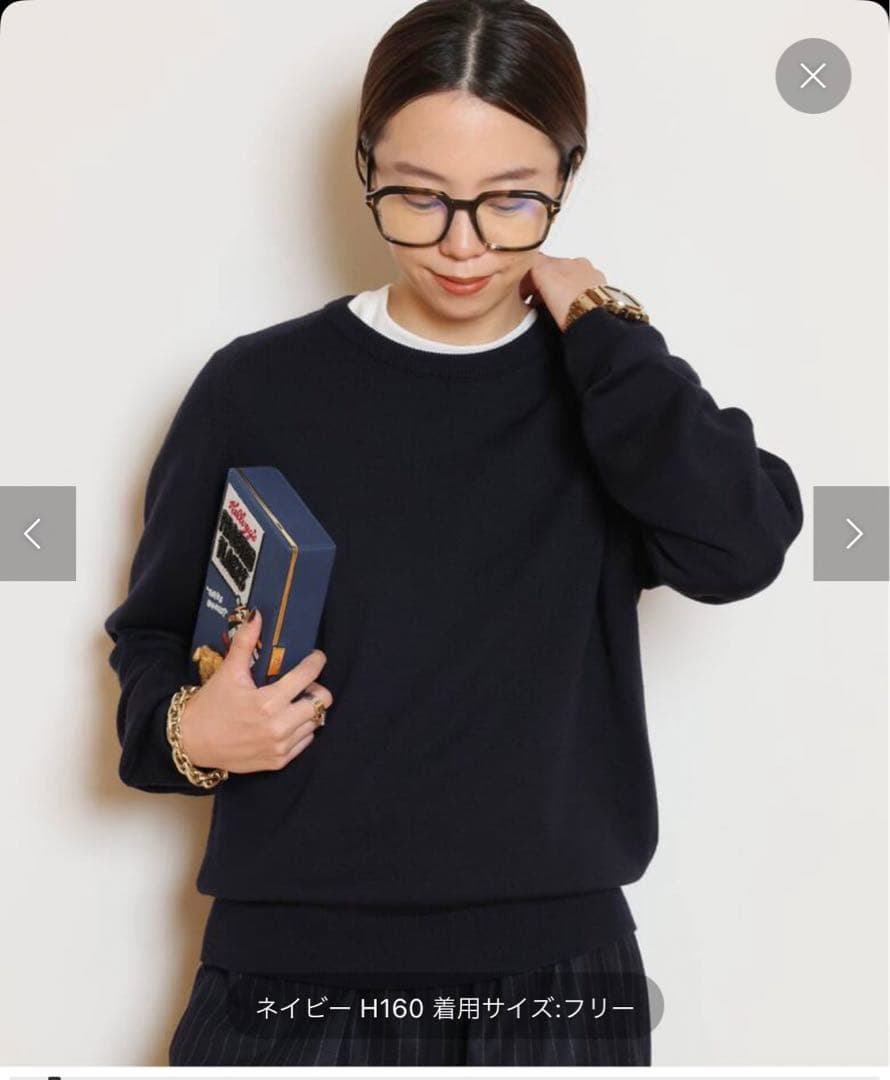 未使用MUSE de Deuxieme Classe wish プルオーバー