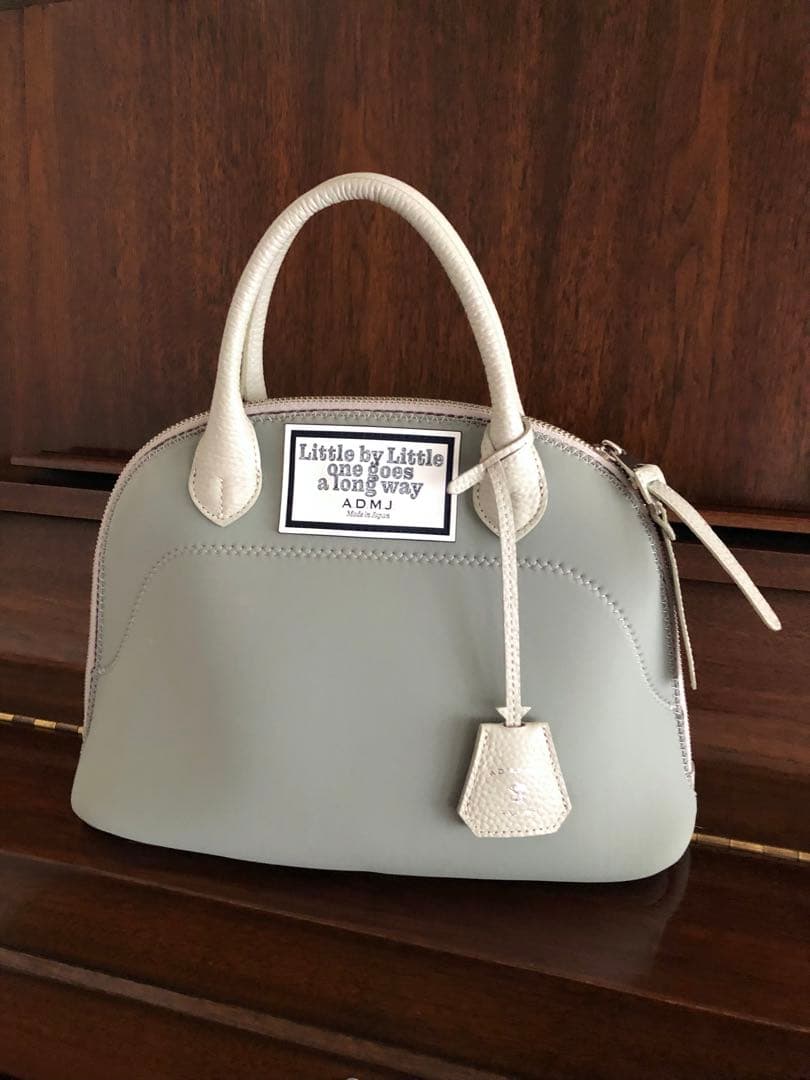 ADMJ　マジックライト　ラウンドボストンバッグ ※訳アリです