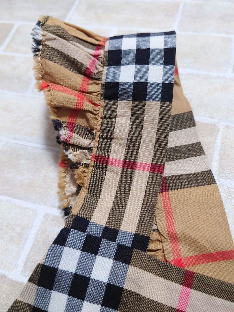 美品　バーバリー　BURBERRY　ノバチェック　ジャンパースカート　4Y　8Y