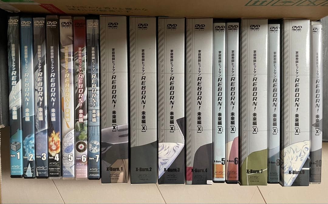 家庭教師ヒットマンREBORN! DVD レンタル落ち 全巻セット