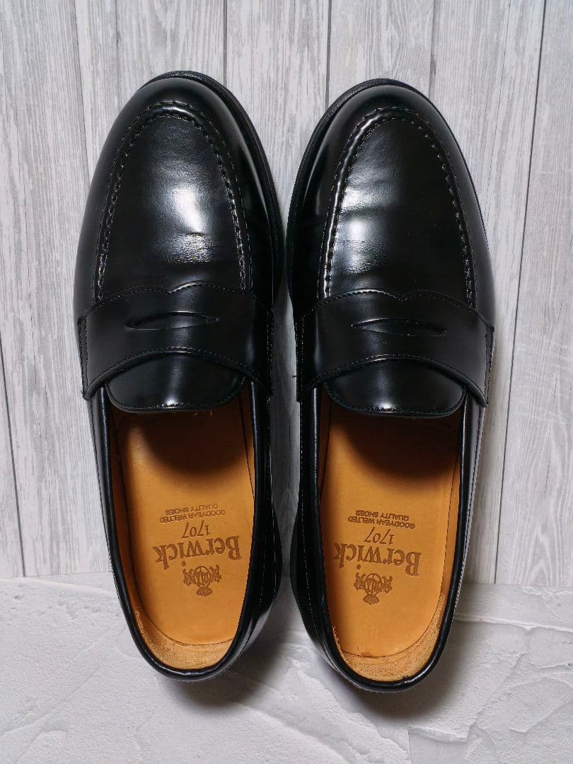 Berwick1707 ローファー UK6 美品 ブラック
