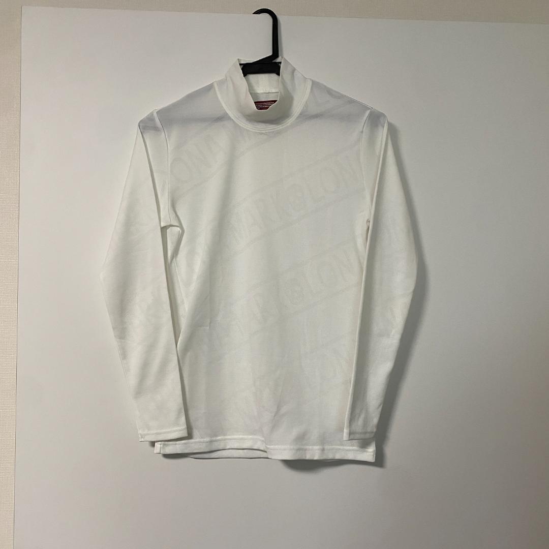 【美品】MARK&LONA（マークアンドロナ）長袖 モックネック 白/S