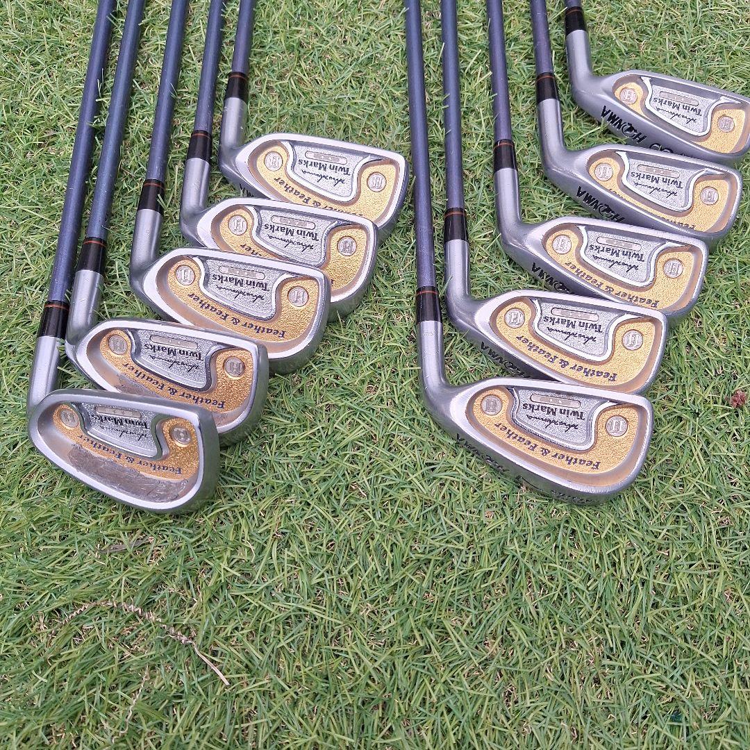 本間ゴルフ…ツインマークスフェザー&フェザーアイアンセット