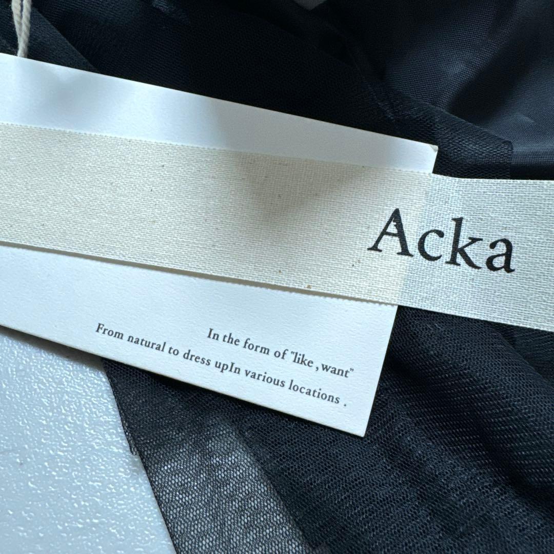 ワンピース Acka. sheer shoulder dress 2