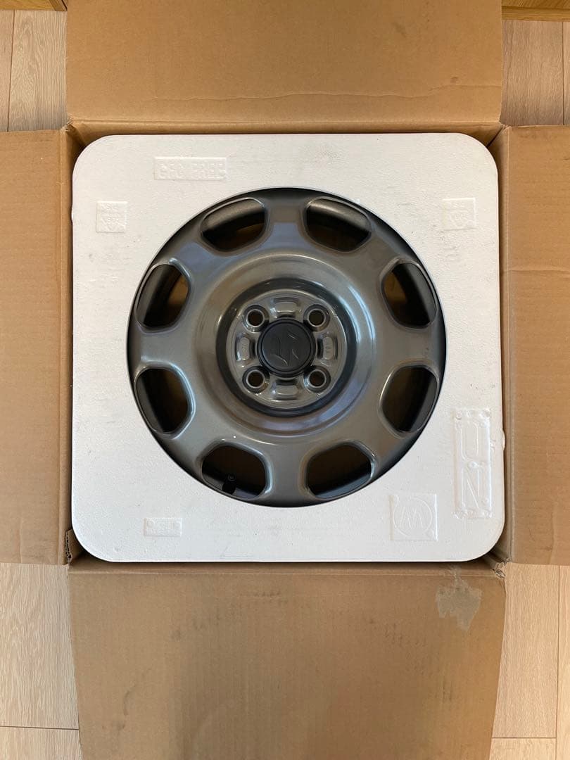 納車前外し 傷無し汚れ無し スズキ ハスラー 純正 アルミ 新車外し