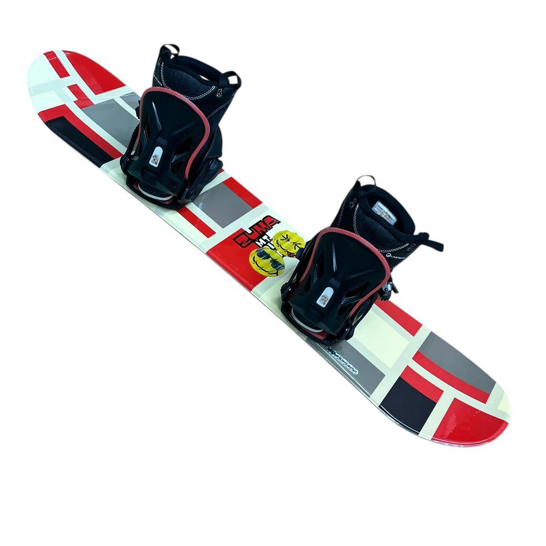 ZUMA キッズ スノーボード 110cm バイン ブーツ 3点セット