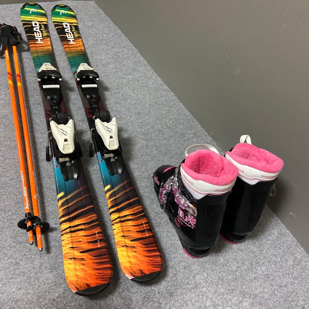 ★メンテナンス済 子供スキーセット　身長137~150cm前後のお子様向け