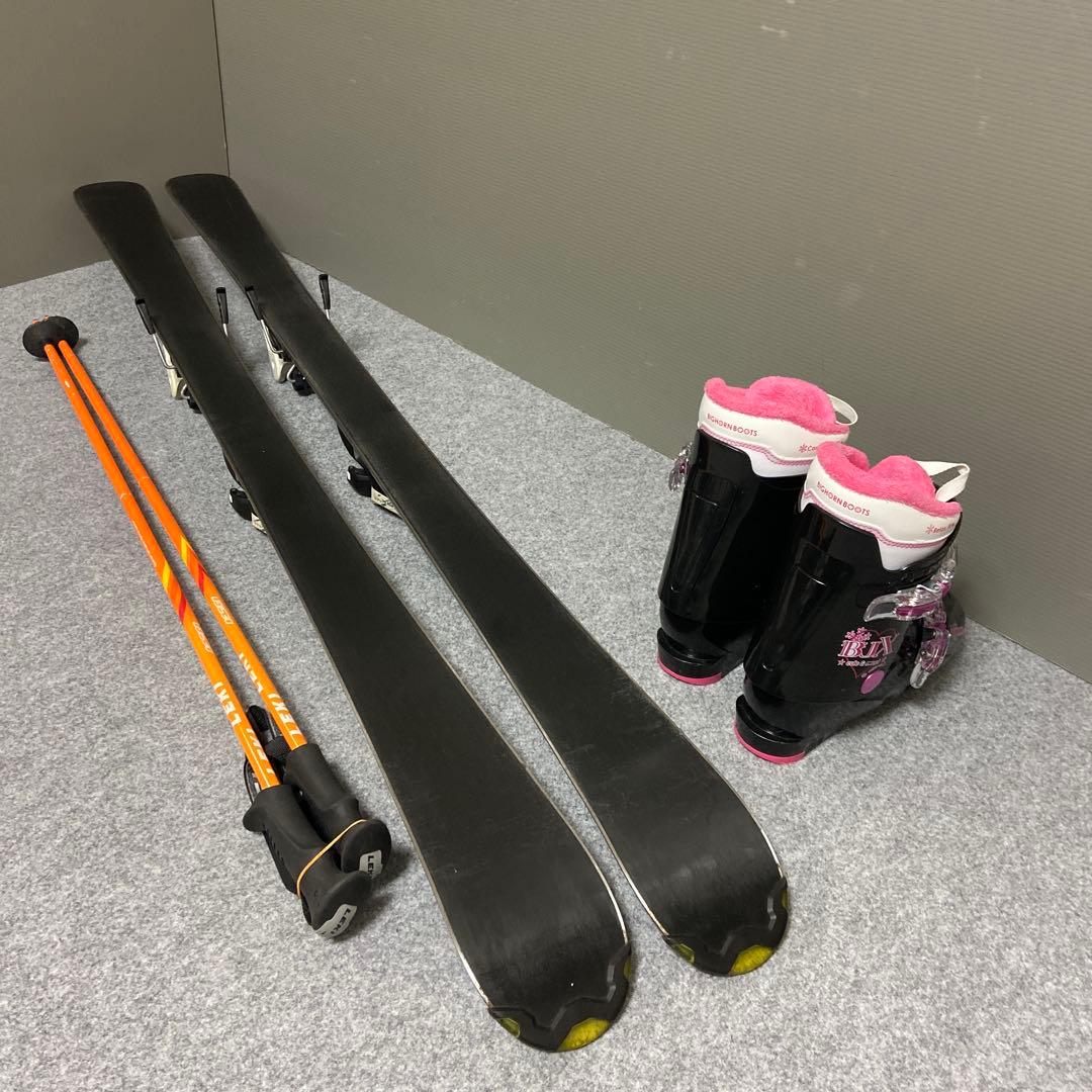 ★メンテナンス済 子供スキーセット　身長137~150cm前後のお子様向け