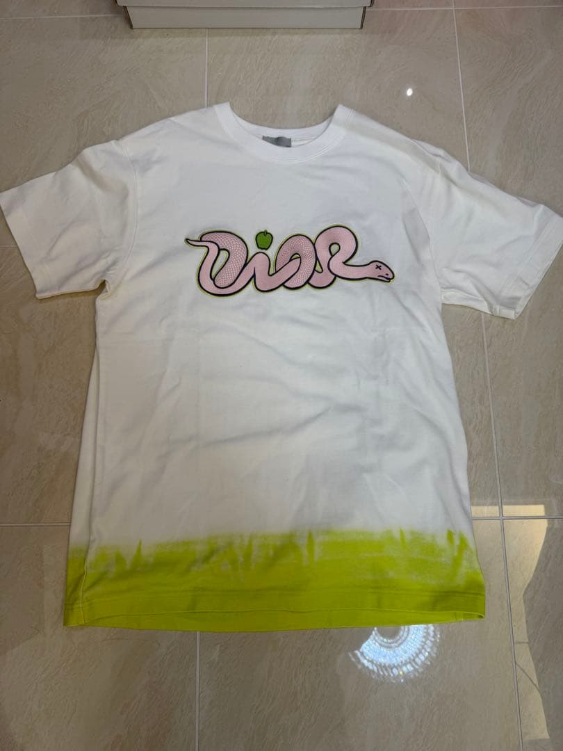Dior スネークロゴ Tシャツ M
