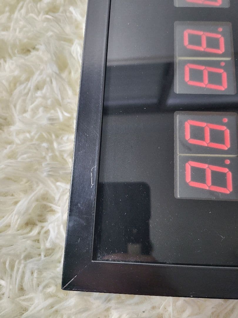 【希少】　JDL LED CLOCK デジタル壁掛け時計 カレンダー