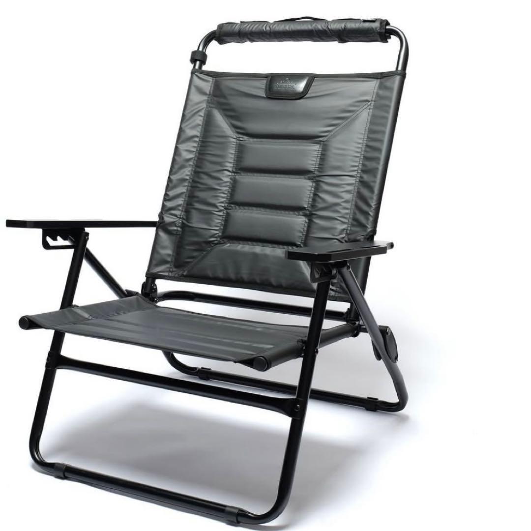 【新品】アッソブUNBY別注ハイバックローバーチェア オールブラックセット