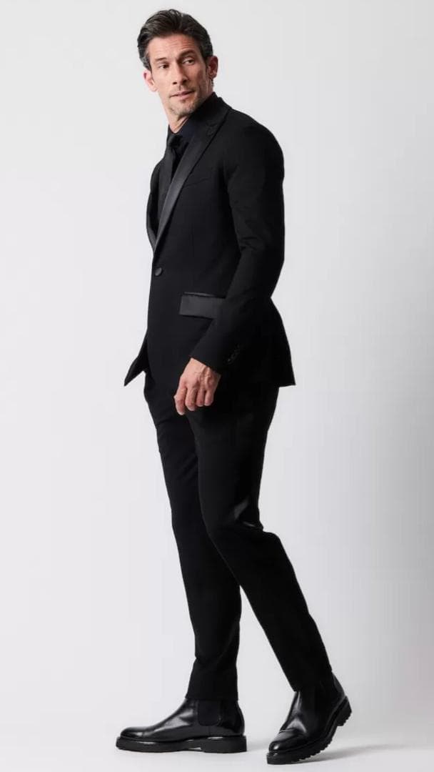 【未使用】1PIU1UGUALE3 サマーウールタキシードパンツ サイズ3