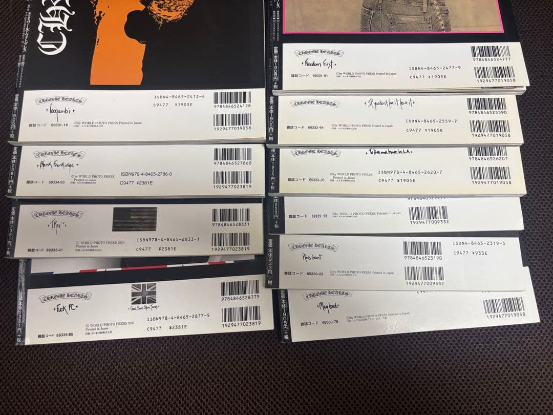 C*l様 Chrome Hearts Magazine series1,2 10