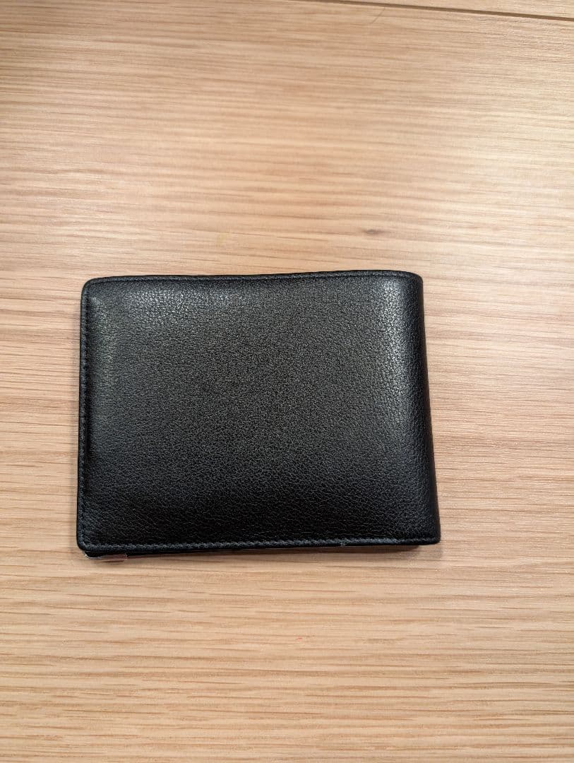 Cartier 二つ折り財布 レザー ブラック