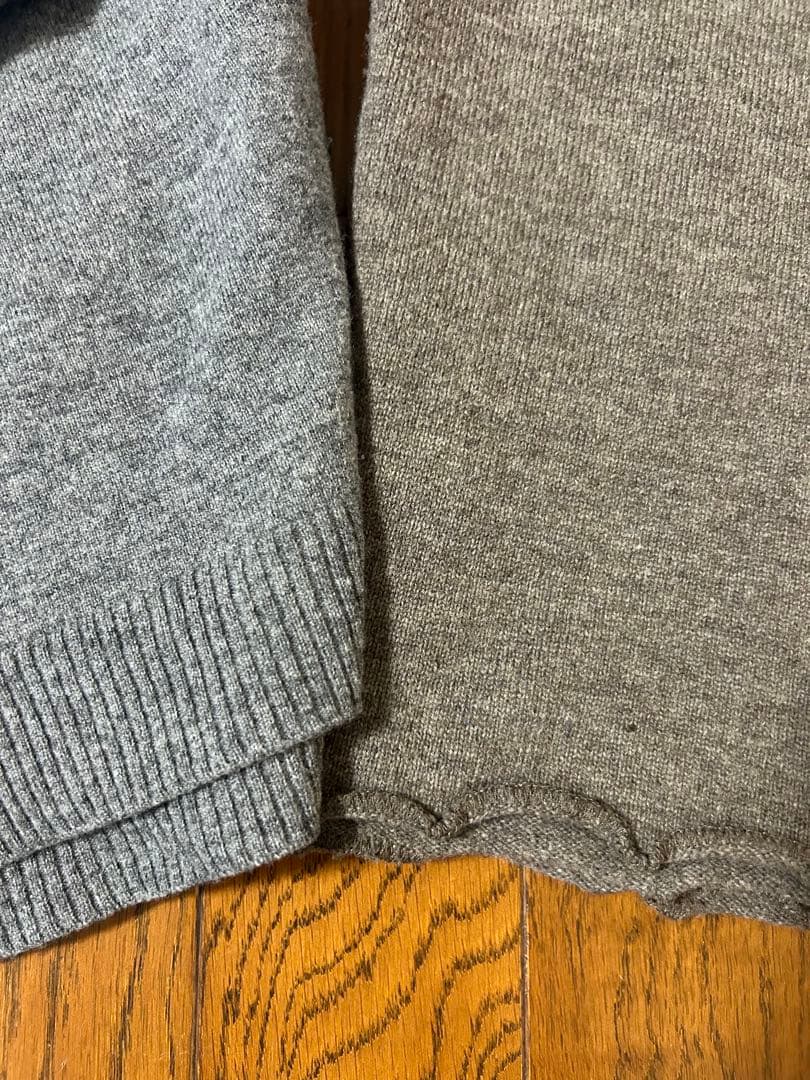 R & D.M.Co- オールドマンズテーラー ニット オーバーオール サルエル