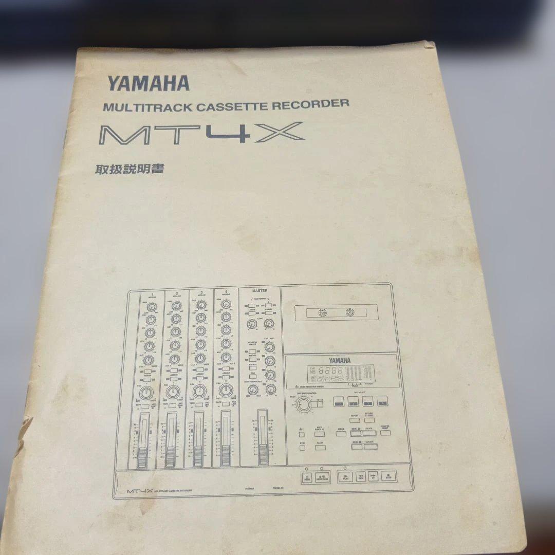 【ふくまる】YAMAHA MT4X レコーダー取説及び専用バッグ