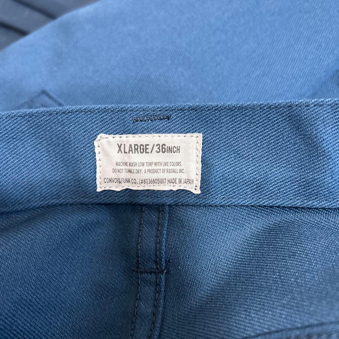 ラディアル RADIALL チノパンツ ワークパンツ XL ネイビー系