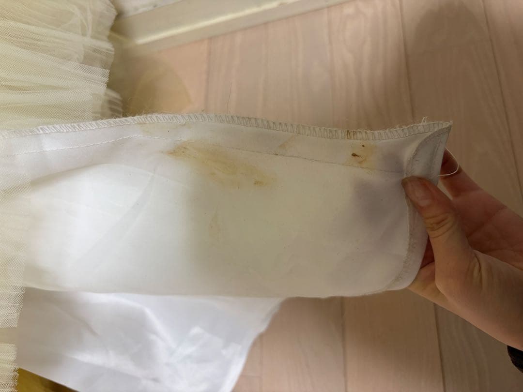 イエロー ウェディングドレス　お色直し