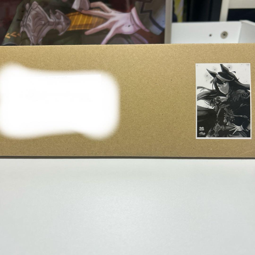 ウマ娘 シンデレラグレイ シンボリルドルフ ポスター 懸賞 当選証明箱付き