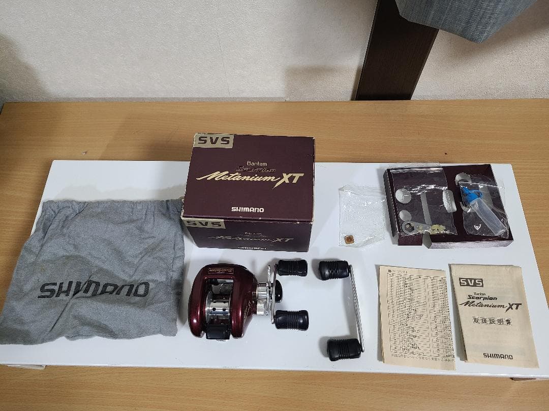 実用品【シマノ】 バンタム スコーピオン メタニウム XT 赤メタ