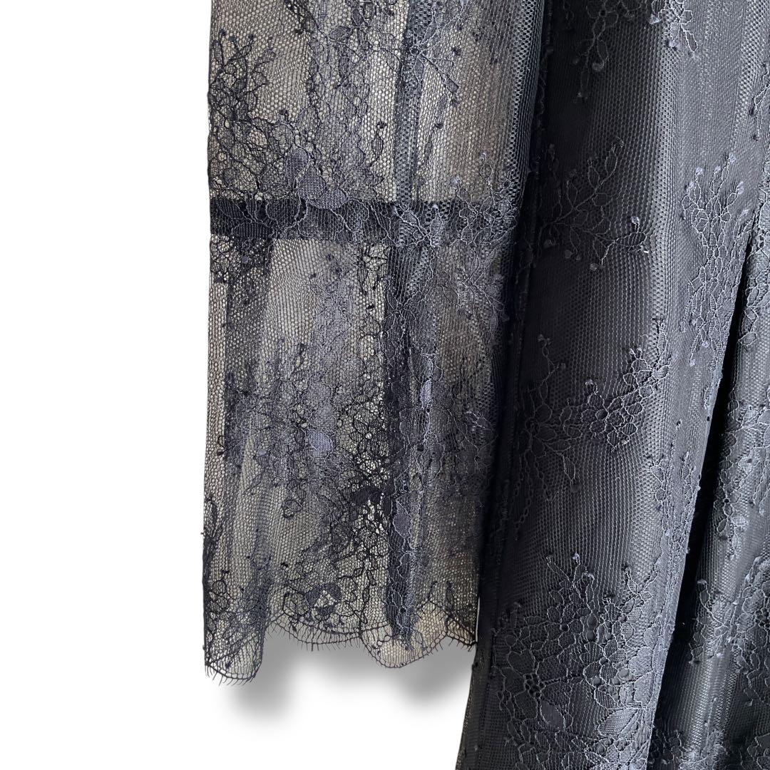 新品✨セルフォード　総レースオールインワンドレス　結婚式　パーティー　ブラック