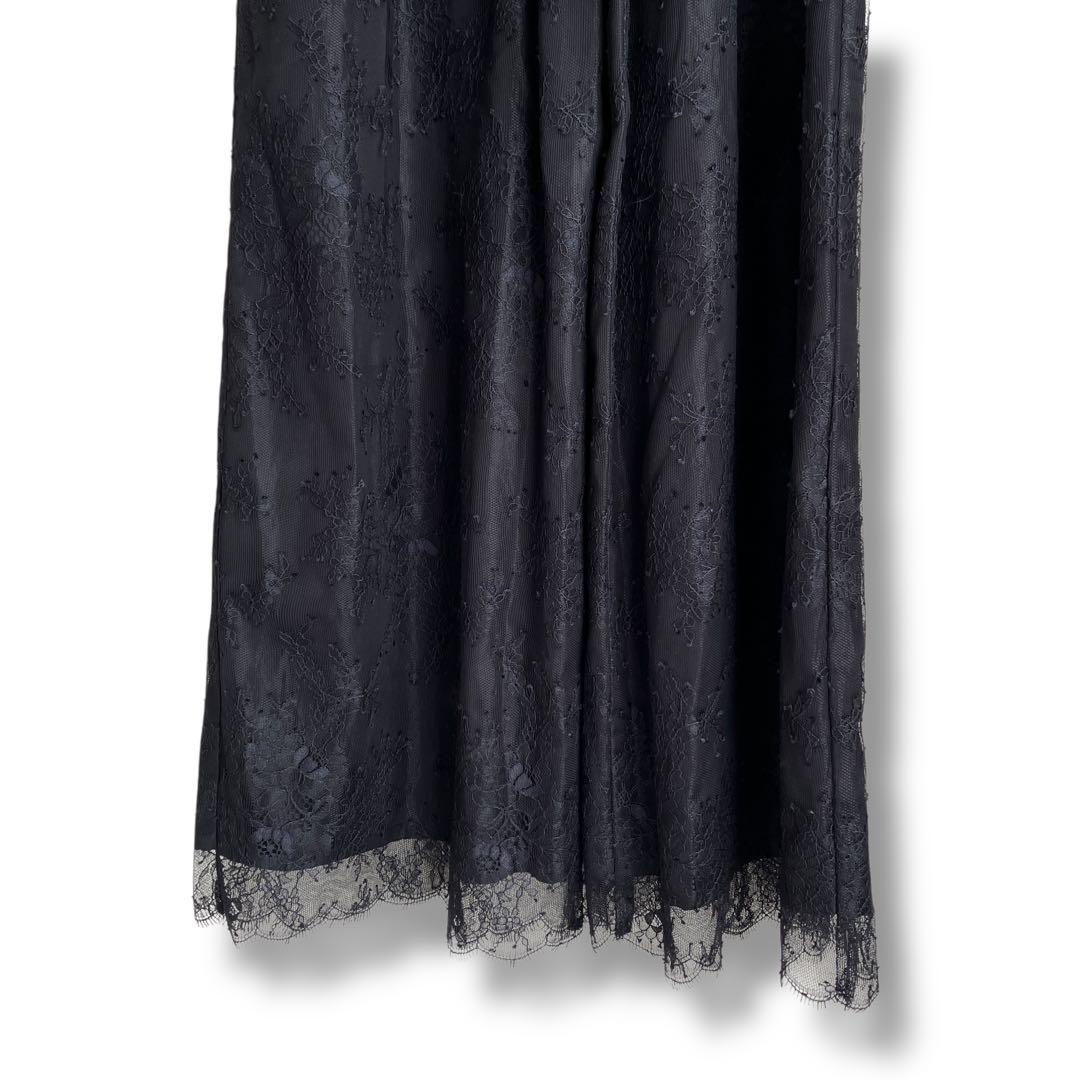 新品✨セルフォード　総レースオールインワンドレス　結婚式　パーティー　ブラック