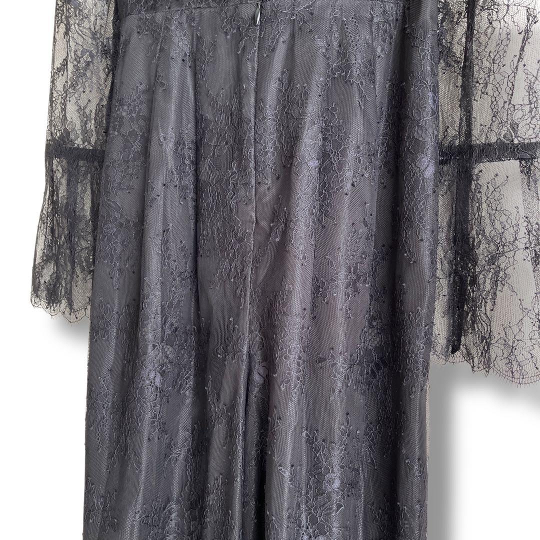 新品✨セルフォード　総レースオールインワンドレス　結婚式　パーティー　ブラック