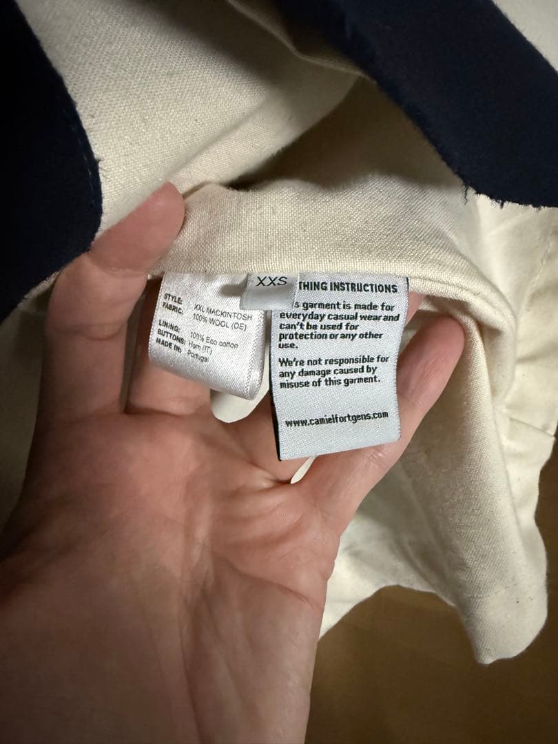 ジャケット・アウター CAMIEL FORTGENS XXL MACKINTOSH xxs