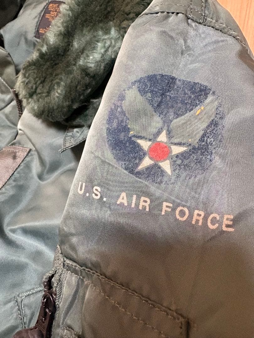 ALPHA INDUSTRIES B-15D 50s復刻 USA製　M