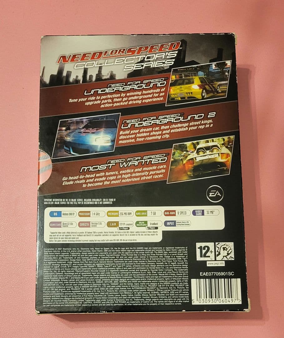 PC版　NEED FOR SPEED COLLECTORS SERIES
