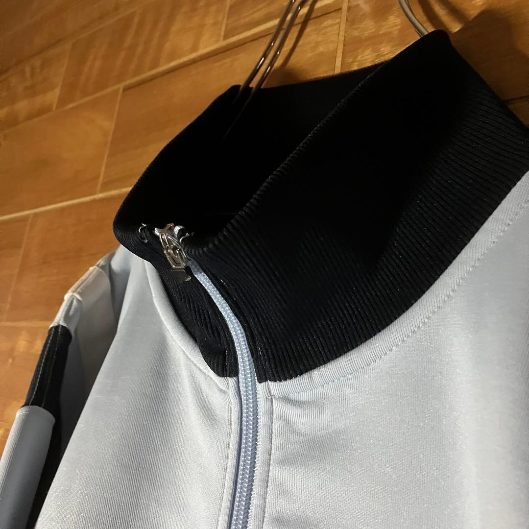 トミーヒルフィガー　トラックジャケット　ジャージ　水色　ネイビー　刺繍　L〜XL