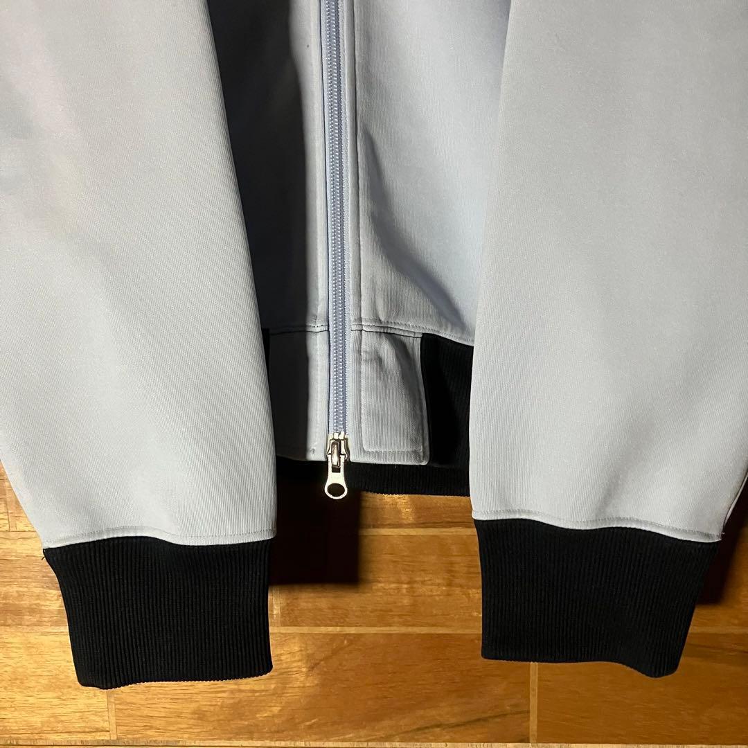 トミーヒルフィガー　トラックジャケット　ジャージ　水色　ネイビー　刺繍　L〜XL