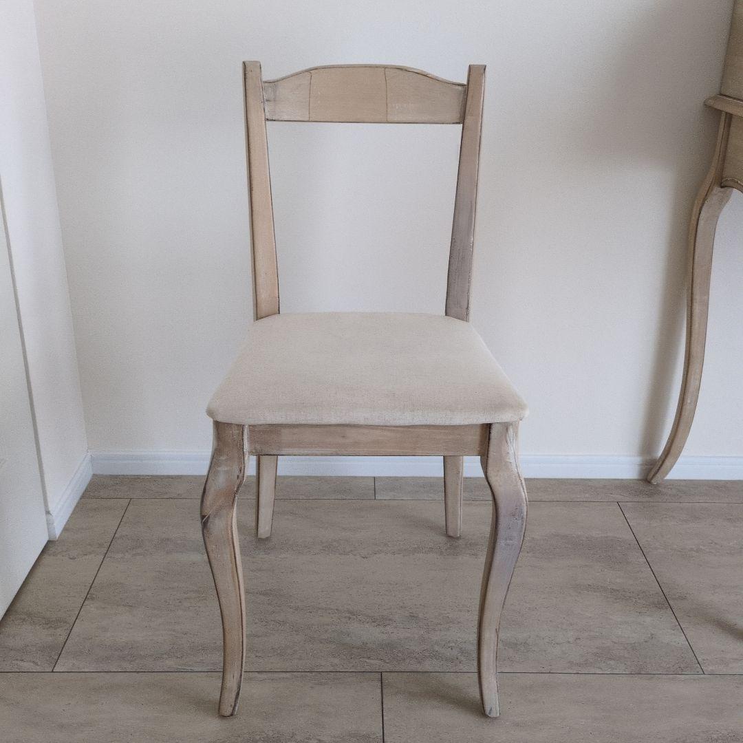 デスク（シャビーシック　フレンチシャビー　アンティーク　白家具）