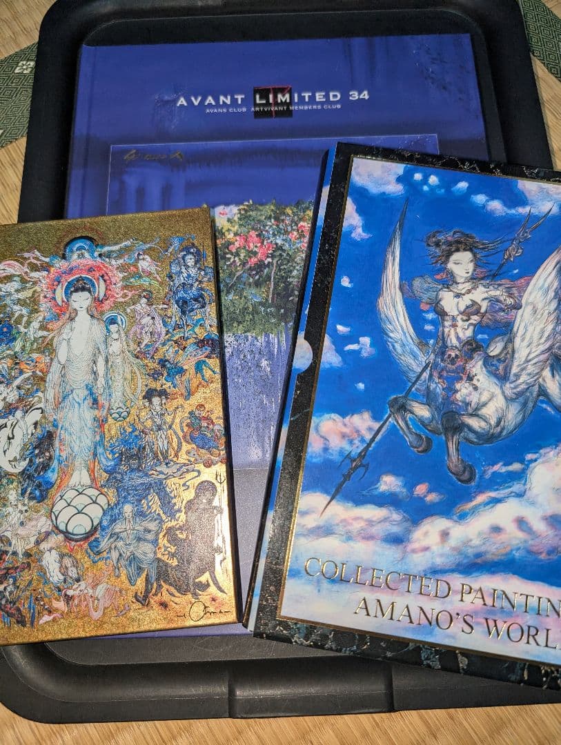 天野喜孝　画集や御朱印帳　3点セット