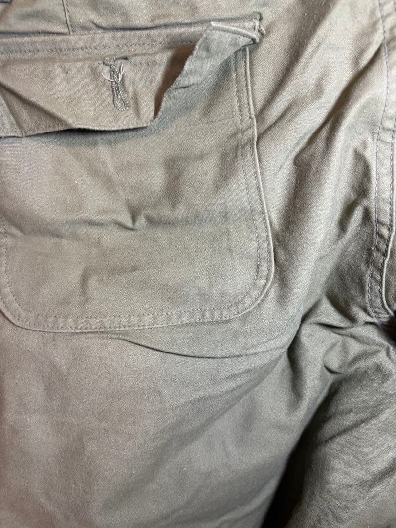 値下げ！アメリカ軍 U.S NAVY A-2 コールドウェザー デッキパンツ　L