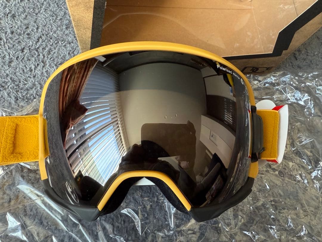 DICE ミラーゴーグル イエロー/ブラック