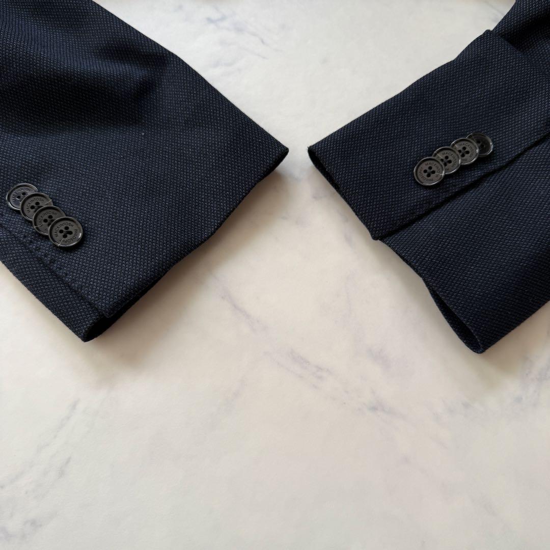 【極美品】　マッキントッシュフィロソフィー　トロッター　スーツ　高機能　紺　S