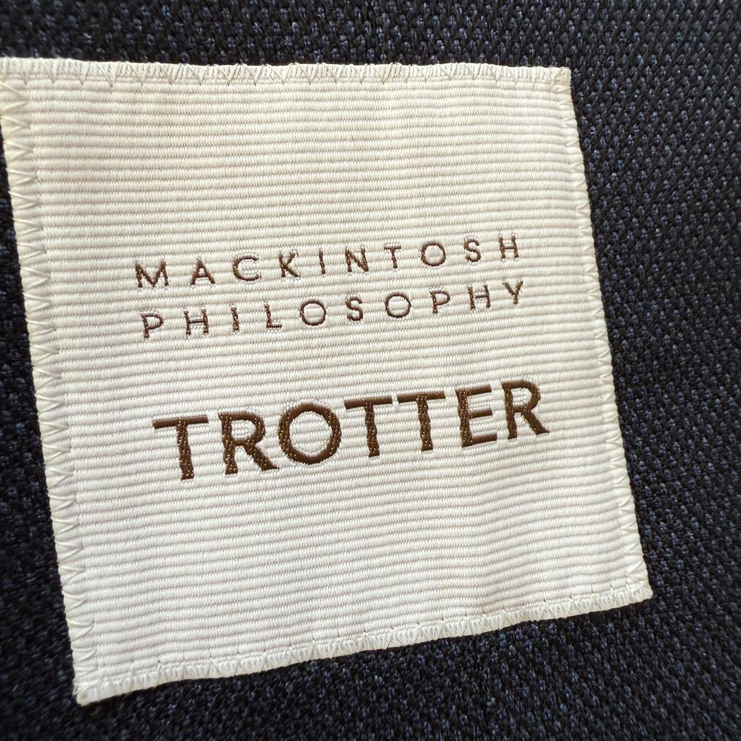 【極美品】　マッキントッシュフィロソフィー　トロッター　スーツ　高機能　紺　S