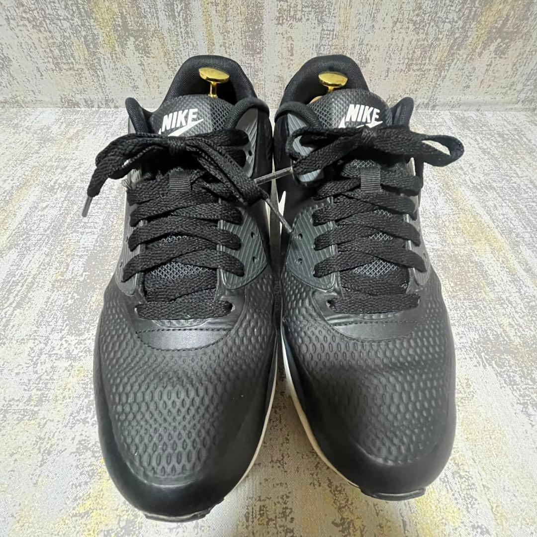★美品★ナイキ NIKE エアマックス90 ゴルフ【27.5】ブラック/ホワイト