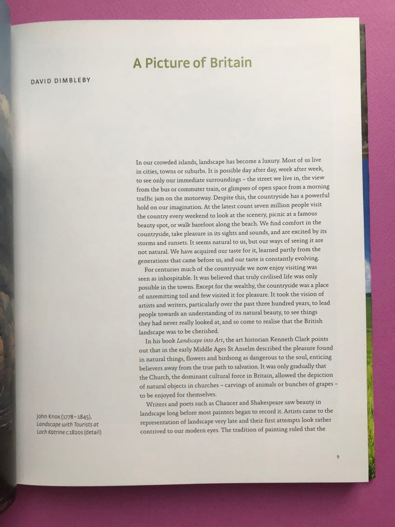 洋書 A Picture of Britain by David Dimbleby