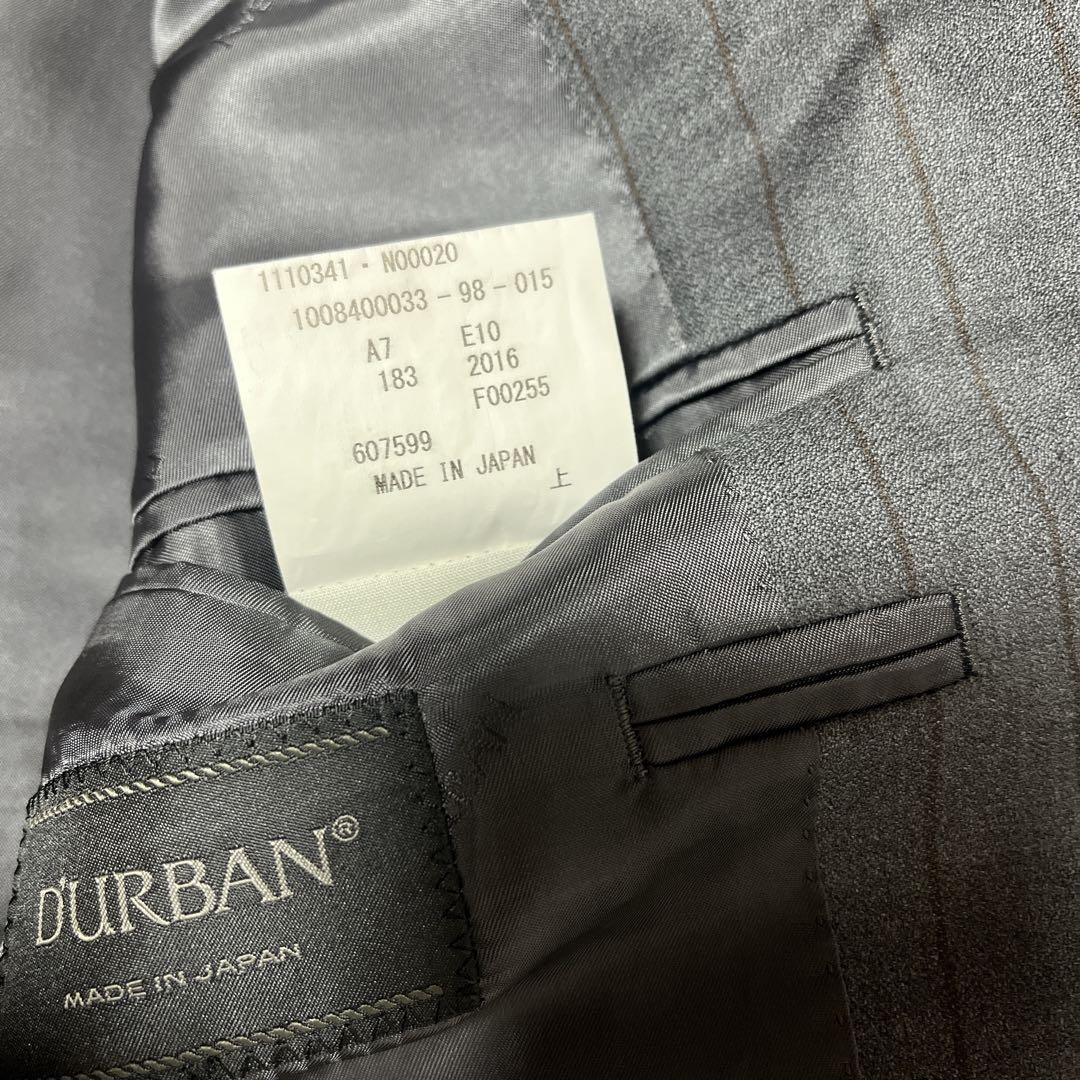 極美品 DURBAN×Loro Piana スーツセットアップ 2ピース XL