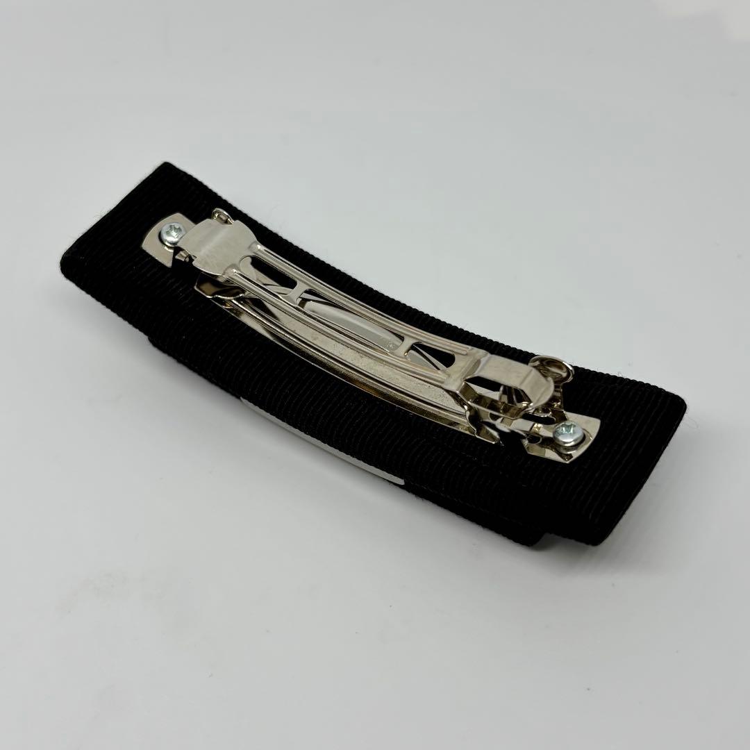 【美品】【フェラガモ】バレッタ ヴァラリボン ブラック ヘアアクセサリー 髪留め