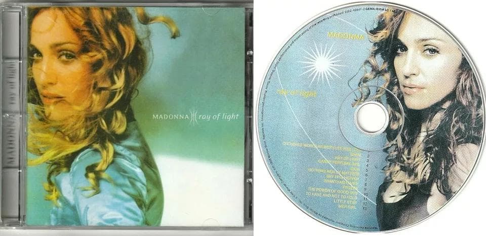 マドンナ　Ray Of Light アルバム　ロシア盤 ピクチャー盤 CD