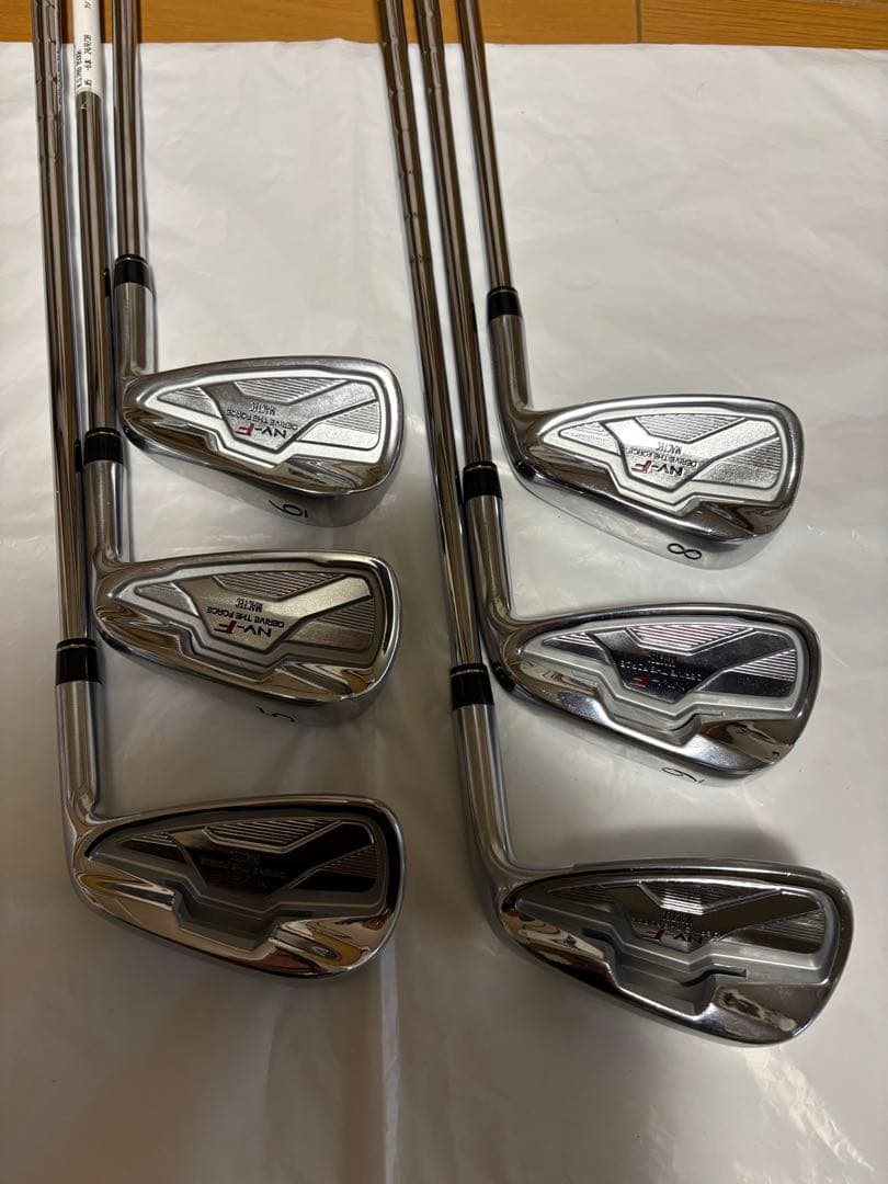 【美品】マグレガーNV-Fアイアンセット 5-P NS850R 6本セット